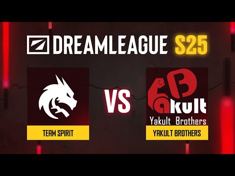 Team Spirit проти Yakult Brothers | Гра 2 | DreamLeague Season 25 - Group B