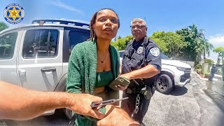 Military Doctor Thinks She Is Above the Law During DUI Arrest | Karens Getting Arrested By Police