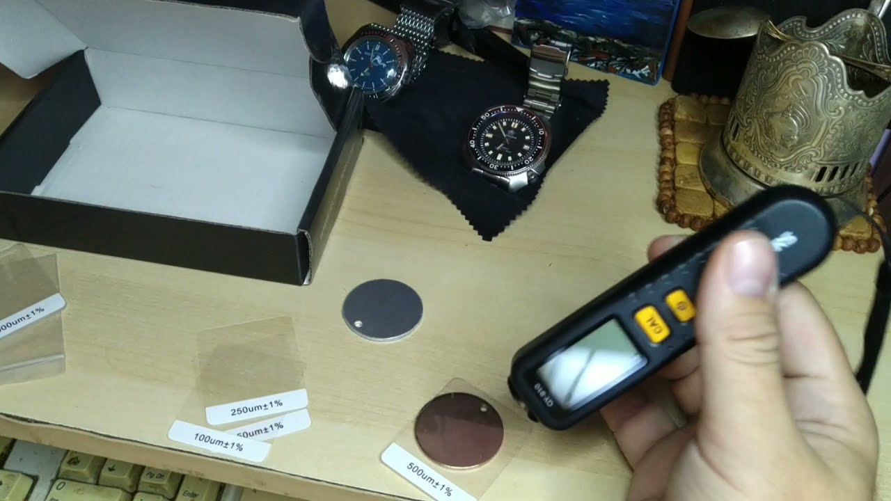 Толщиномер Richmeters GY-910 с Aliexpress. Обзор толщиномера и Калибровка .GY910.