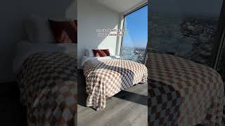 viral space-saving inflatable mattress with the bed frame to turn any room into a guest bedroom 🤍