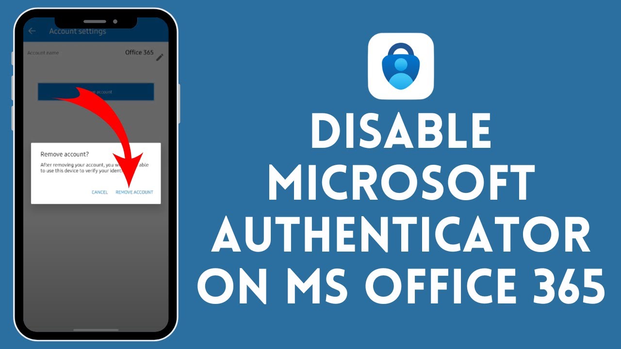How to Disable Microsoft Authenticator on MS Office 365 (2024) | Microsoft Authenticator Tutorial