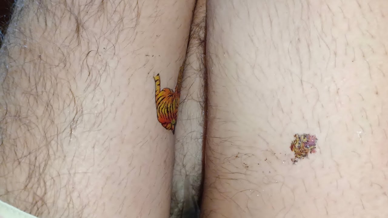 New Trending Small Tiger 🐅 🐯 Tattoo||Unique Method for making a tattoo||Viral Tattoo||Reel Tattoo