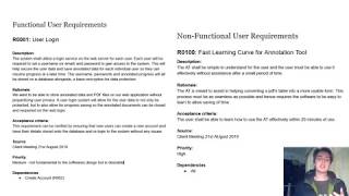 Software Requirements Review Presentation