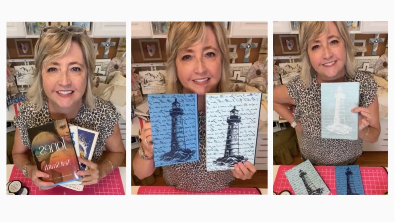 Beautiful Lighthouse of Truth Hard Cover Books from Dollar Tree | Magnolia Design Co