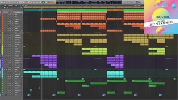 Tech House Logic Pro X Template Electric Starter #logicproxtemplate #logicprox #logicpro