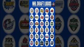 NHL DRAFT LOGOS 🏒🎨🔥