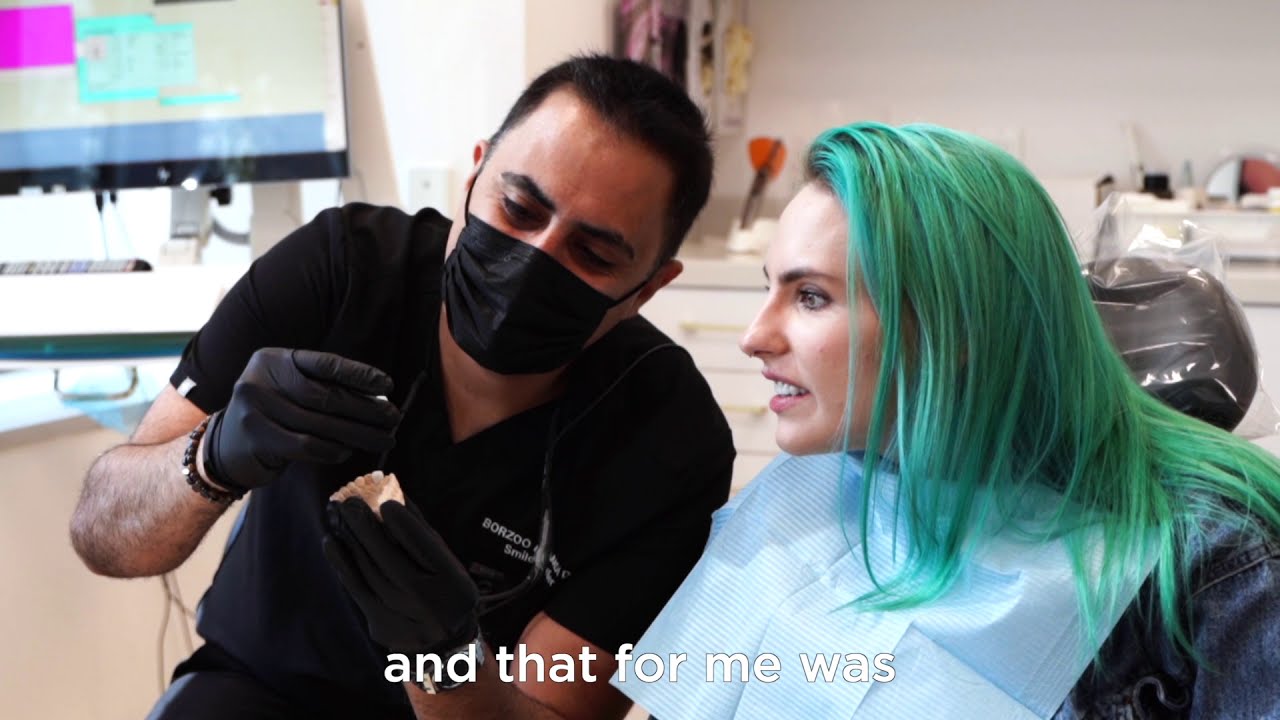 Dr Borzoo- Katie's Smile Makeover Experience