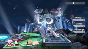 SSB4 -Mewtwo footstool disable