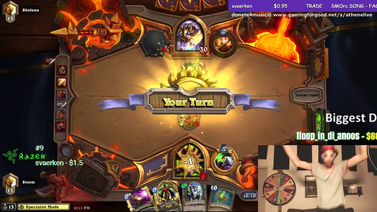 SMORC Song and Svaerken named on Athene stream