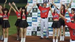 150405 郭嚴文MVP跳舞+訪問part1 - CPBL26 義大vsLAMIGO@桃園