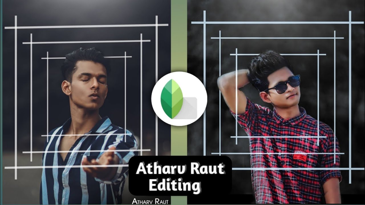 Atharv Raut New Photo Editing Tricks in Snapseed | Snapseed Background colour change