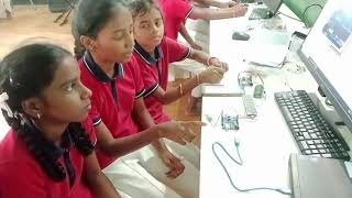 🚀 From Classroom to Real World: Students Build DIY LED Matrix Signboard! 💡 GHPS Makanahalli