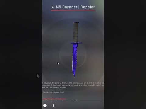He Unboxed a SAPPHIRE M9-Bayonet! ($16K) 💲💲💲