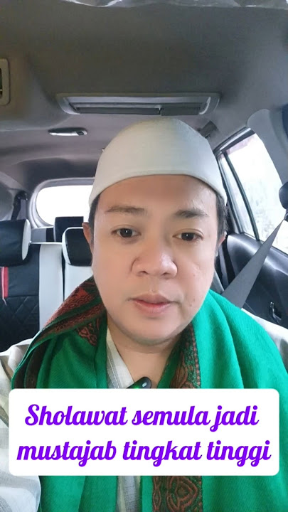 Sholawat semula jadi tingkat tinggi #yukberdoa #doamustajab #sholawatsemulajadi