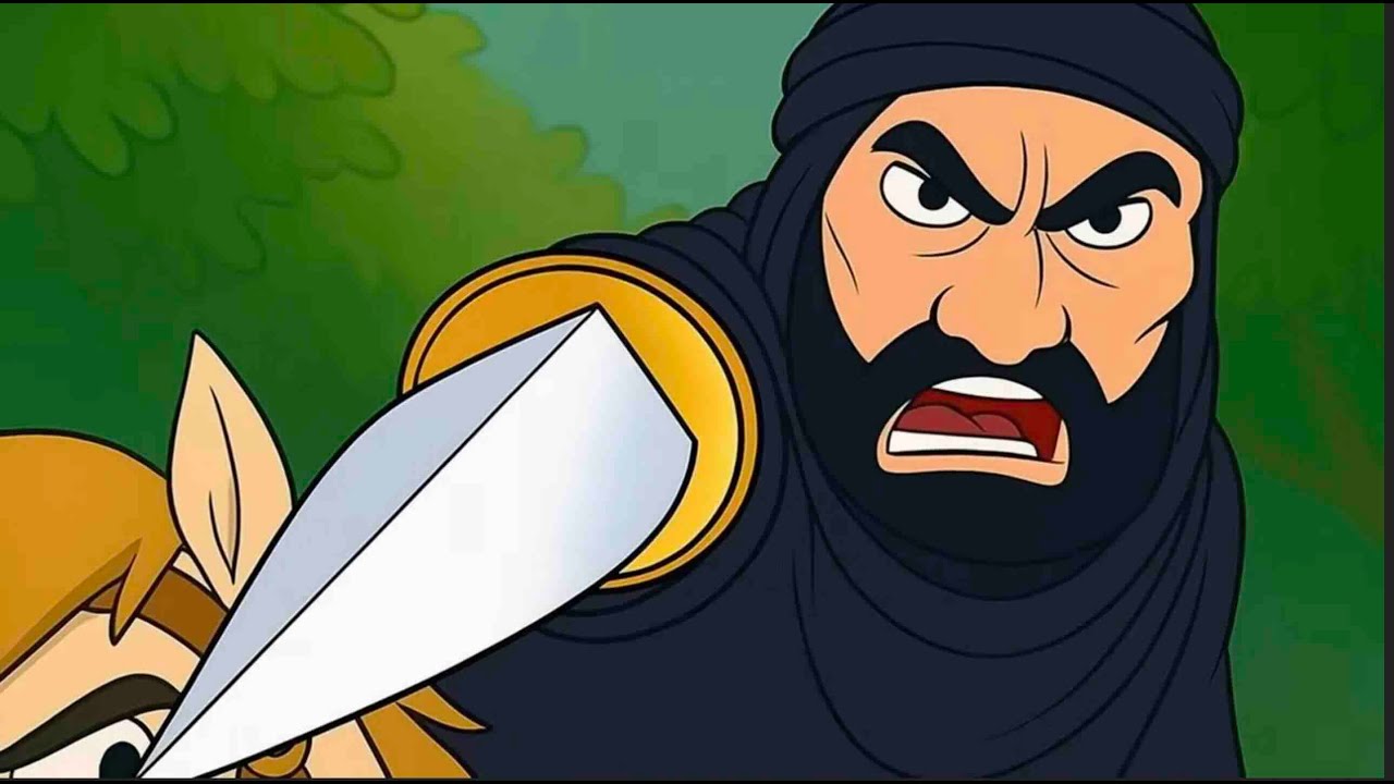 Ali Babá e os 40 Ladrōes | Conto | Desenho Animado com @OsAmiguinhosContoseHistorinhas