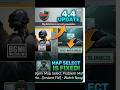 ❎Bgmi Map Select problem | Bgmi Map Select MahiHo Raha Curtator Tea Feature Is Not Available#shortsf