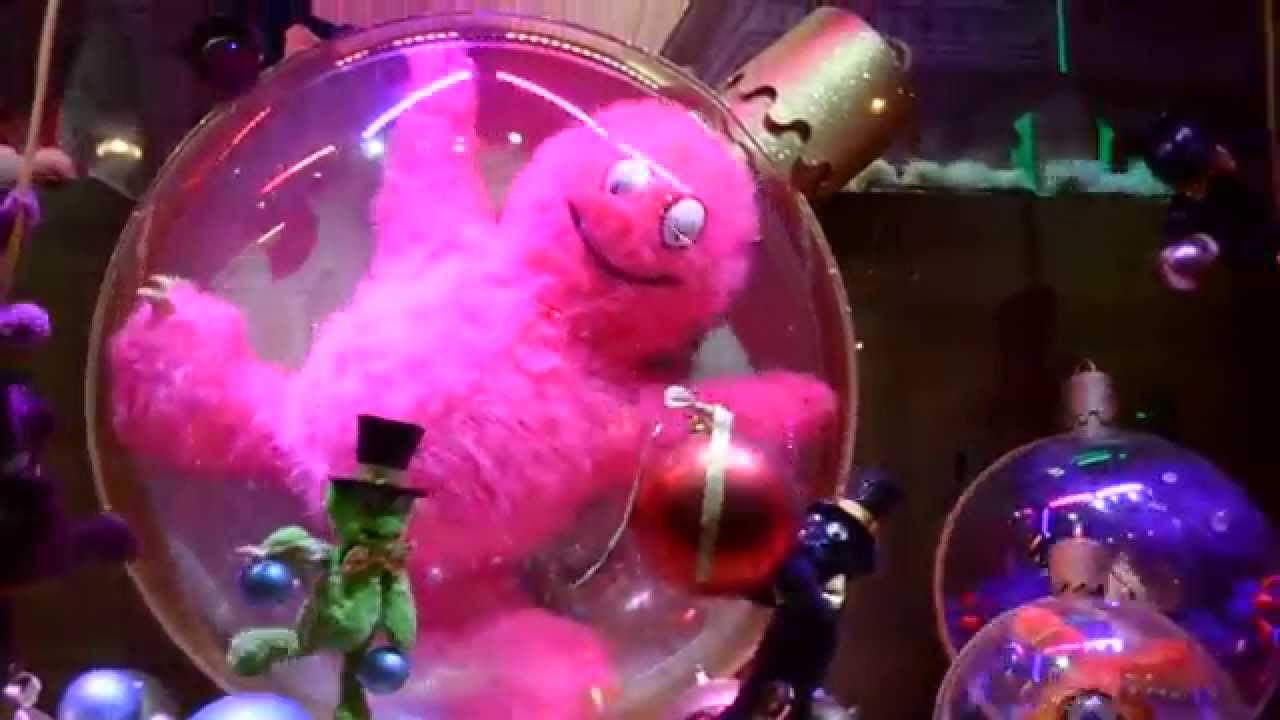 Рождественские витрины Париж 2014