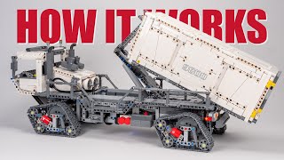 In depth look on my 42100 Alternate : Container Handling Vehicle @Nico71Fr