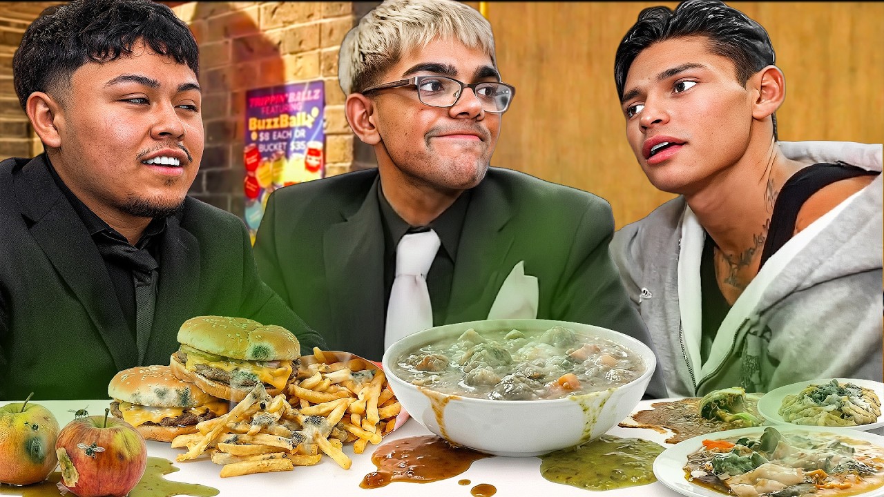 N3on & Benjy Goes to The Weirdest Restaurant in LA w/ Ryan Garcia...