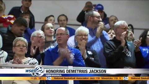Demetrius Jackson honored by Mishawaka Marian