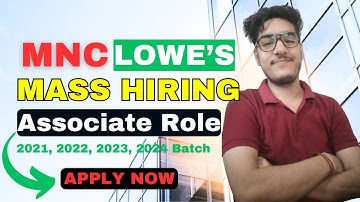 Associate Role Job Hiring Fresher | Latest Off Campus Drive | 2021 | 2022 | 2023 | 2024 Batch Hiring