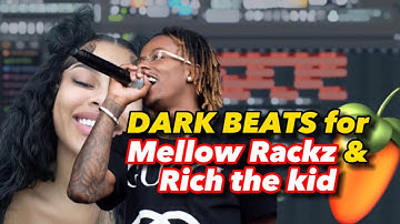 Making DARK Trap Beats for Mellow Rackz, Rich the Kid | Fl Studio Tutorial