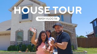 House Tour (Ashish/Tina)|| Texas || NASH VLOG 56 || ASIF SHAH || NASHIRA SHAH