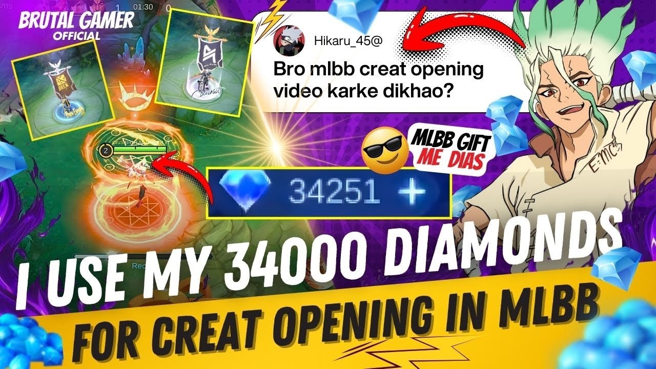 I Spent 34,000 Diamonds on MLBB Crate Opening – INSANE LUCK! - YouTube