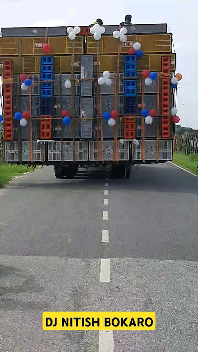 Big Roadshow Setup Dj Nitish Bokaro || Bolbam Roadshow Setup Dj Nitish Bokaro #viral #shorts