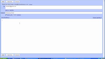 How to Post to your Wordpress Blog by Email