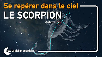 Où se trouve la constellation du Scorpion ?