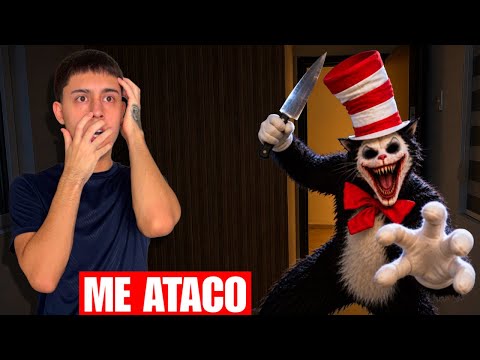 The cat in a hat came into my house and tried to kill me. *Record his true face*