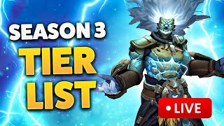 S3 TIERLIST OUT🔥FINDING THE S3 META🔥TESTING ALL SPECS🔥BIG CLASS CHANGES