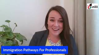 الحلقة السابعة عشر Immigration Pathways For Professionals Dr  Lindsey Harris