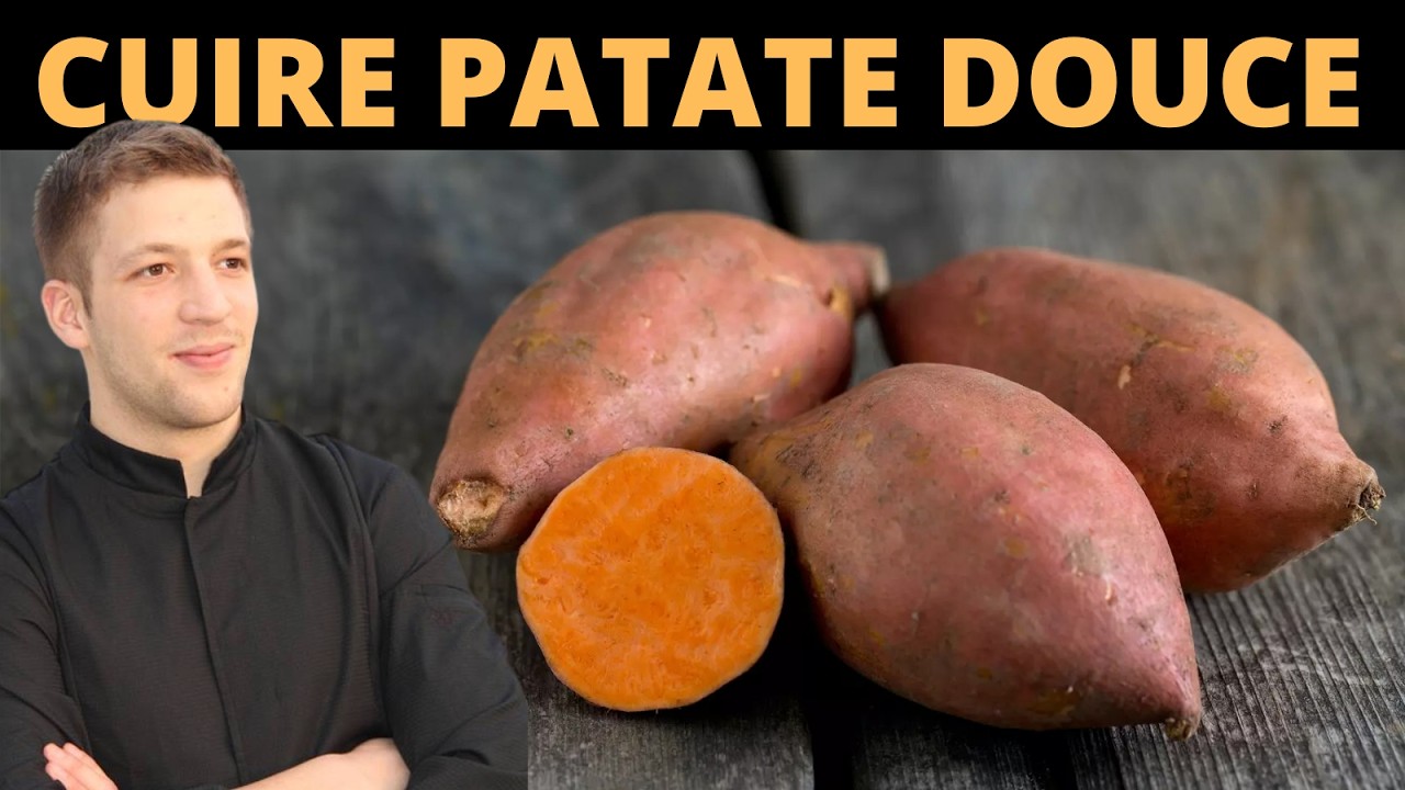 Comment cuire une PATATE DOUCE + 3 idées recettes