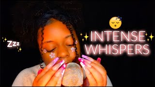 ASMR✨INTENSE SLURRED BREATHY WHISPERS FOR SLEEP♡😴 (BRAIN MELTINGLY GOOD 🤤)