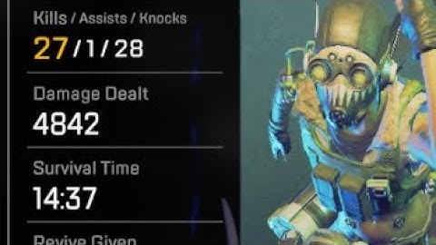 (27 KILLS 5K DAMAGE) Destroying squads with movement | Apex Legends