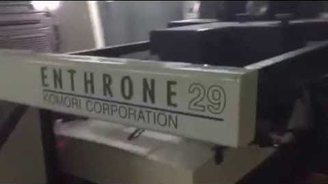 In offset gia công Komori E429