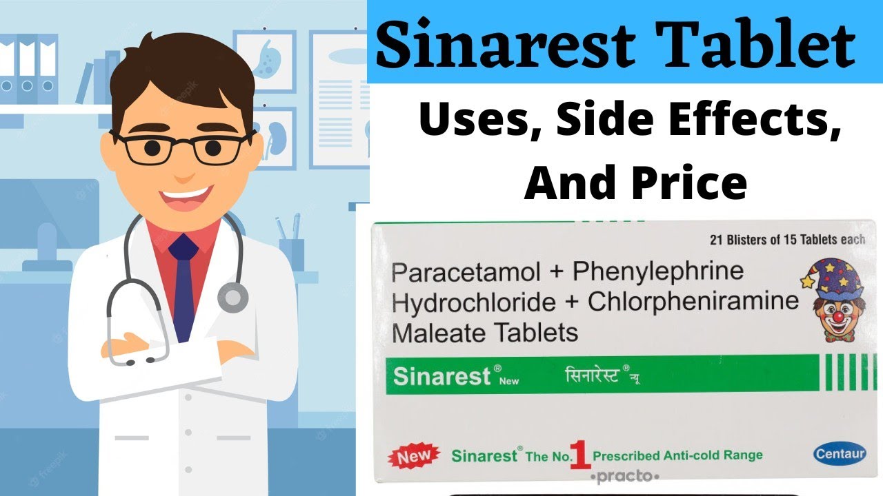 Sinarest Tablet Sinarest Tablet Uses, Side Effects, And Price