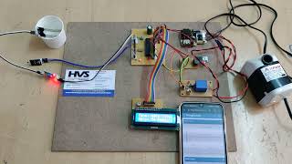 Hvs3385 Iot Based Soil Moisture And Temperature Automatic Irrigation System  Thingspeak