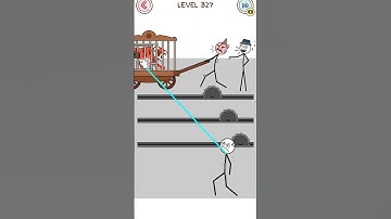 Stickman Thief Puzzle Gameplay Level 327 Tiger #shorts #gaming