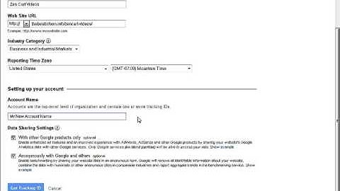 Google Analytics Split Testing Video 1