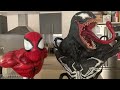 Sideshow Spiderman Bust Vs Queen Studios Venom Bust