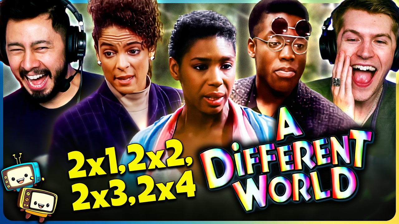 A DIFFERENT WORLD (1988) 2x1, 2x2, 2x3, 2x4 Reaction! | Jasmine Guy, Kadeem Hardison w/ Jaby Koay