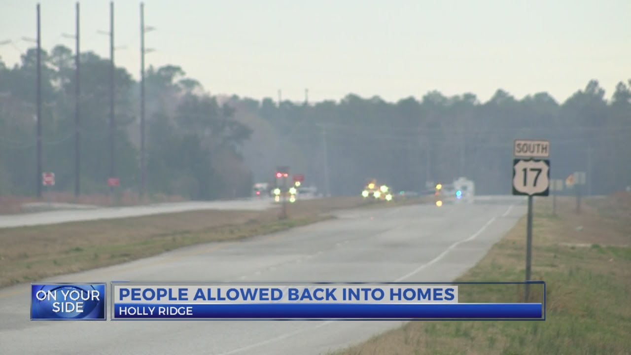 People allowed back in homes after Onslow County forest fire caused evacuations YouTube