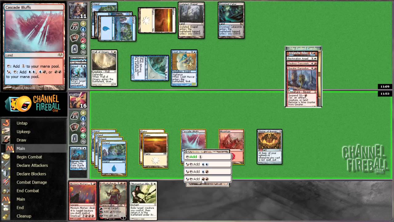 Channel Matt Nass - Cube Draft #9 (Match 2, Game 3)