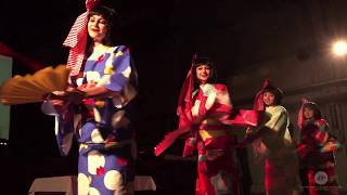 Japonske tance v kimonech / japonsky program