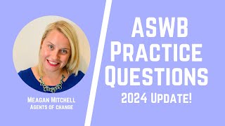 ASWB Practice Questions - Social Work Shorts - ASWB Prep - LMSW, LSW, LCSW Exams - 2024 Update! by Agents of Change ASWB Test Prep 2,301 views 1 month ago 19 minutes