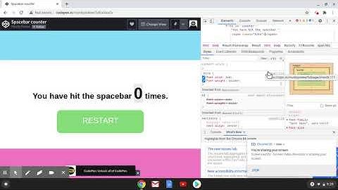 Space bar counter hack.