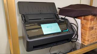 Super Fast Scanner, Scans multiple size documents!  ScanSnap iX2500 Receipt Edition Wireless or USB
